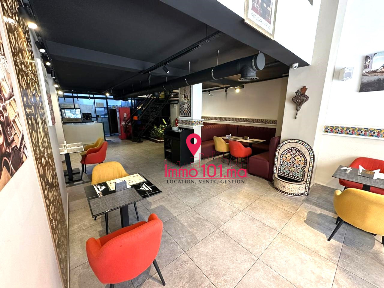 NON DISPO Fonds de commerce restaurant à vendre à l'Agdal ZLV2209